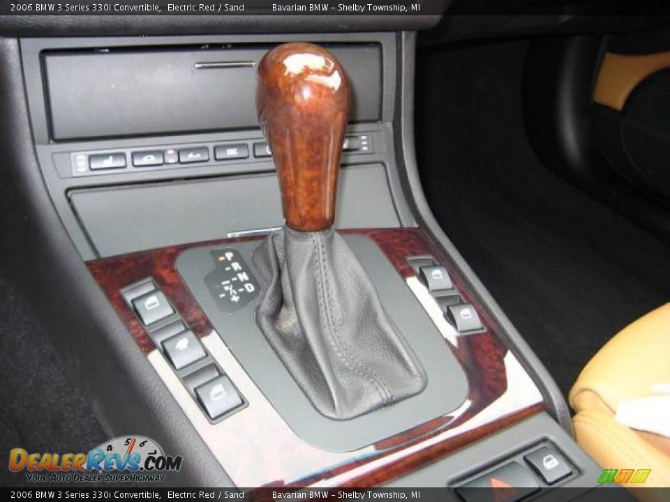 2006 BMW 3 Series 330i Convertible Electric Red / Sand Photo #20