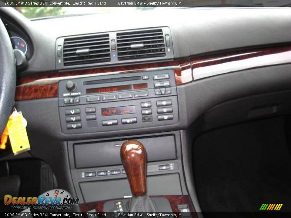 2006 BMW 3 Series 330i Convertible Electric Red / Sand Photo #23