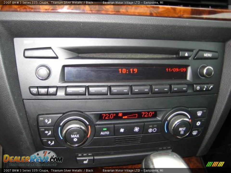 2007 BMW 3 Series 335i Coupe Titanium Silver Metallic / Black Photo #16