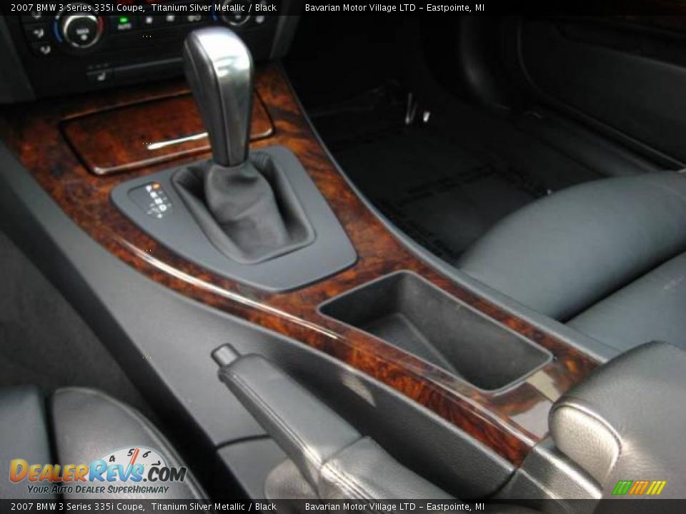 2007 BMW 3 Series 335i Coupe Titanium Silver Metallic / Black Photo #18