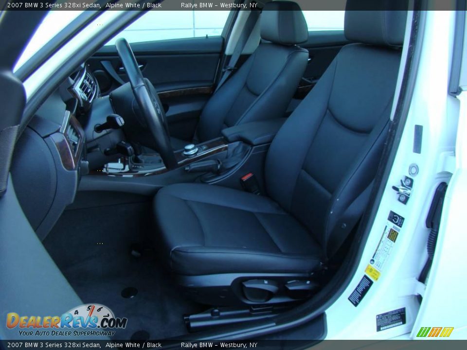 2007 BMW 3 Series 328xi Sedan Alpine White / Black Photo #8