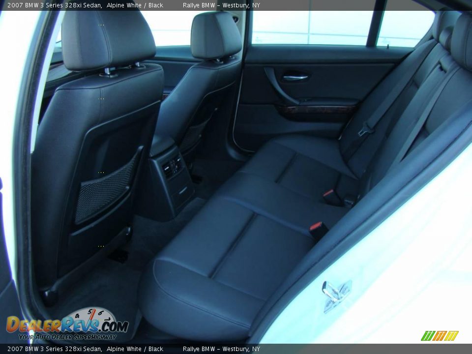 2007 BMW 3 Series 328xi Sedan Alpine White / Black Photo #12