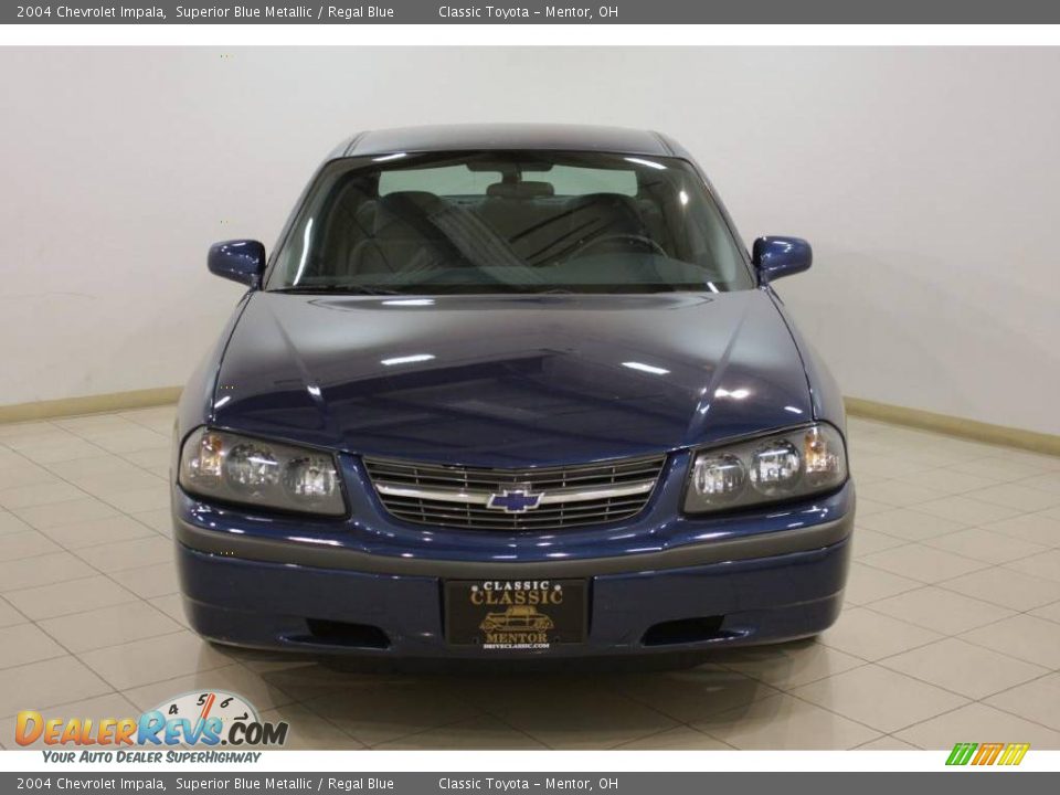 2004 Chevrolet Impala Superior Blue Metallic / Regal Blue Photo #2