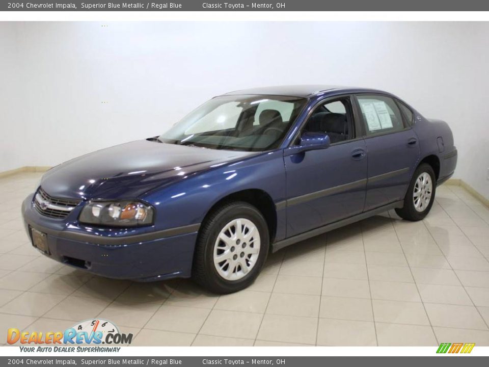 2004 Chevrolet Impala Superior Blue Metallic / Regal Blue Photo #3