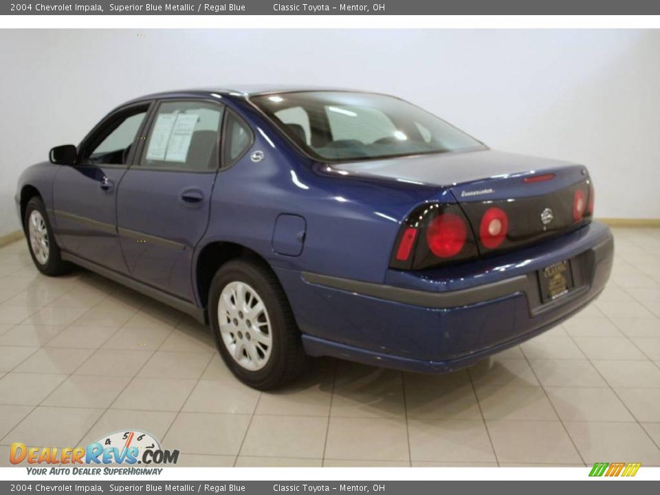 2004 Chevrolet Impala Superior Blue Metallic / Regal Blue Photo #5