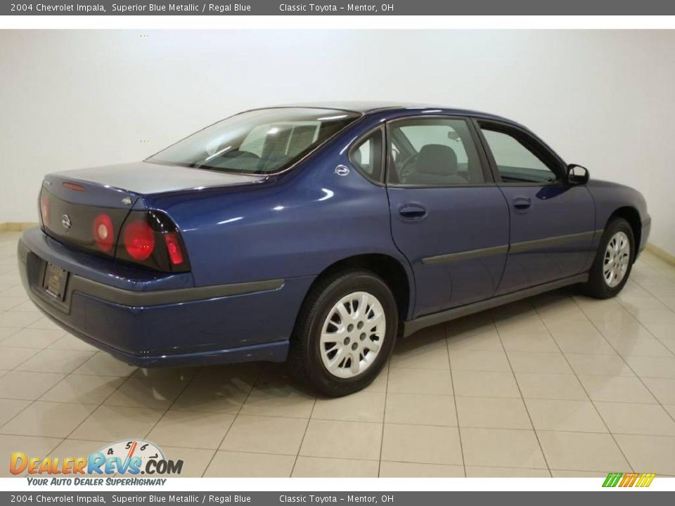 2004 Chevrolet Impala Superior Blue Metallic / Regal Blue Photo #7