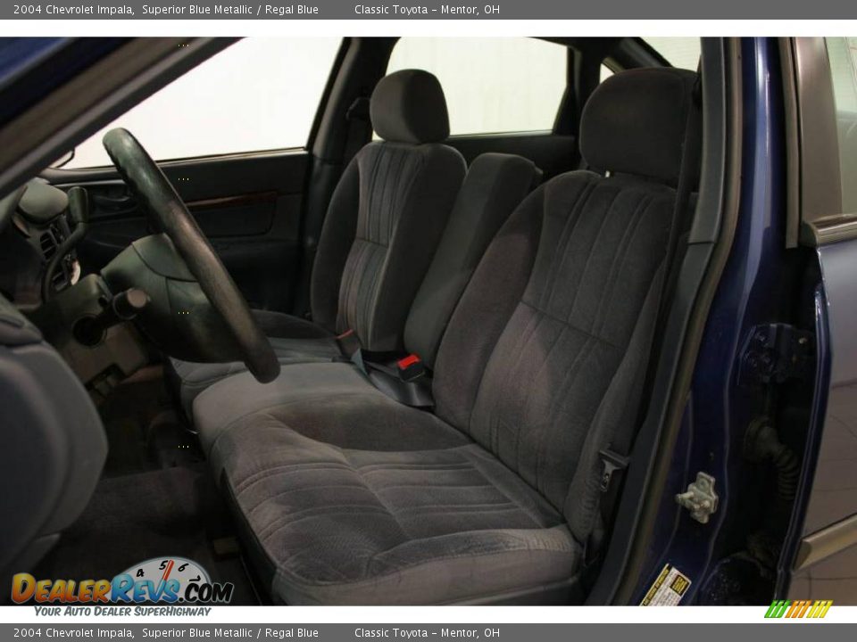 2004 Chevrolet Impala Superior Blue Metallic / Regal Blue Photo #9