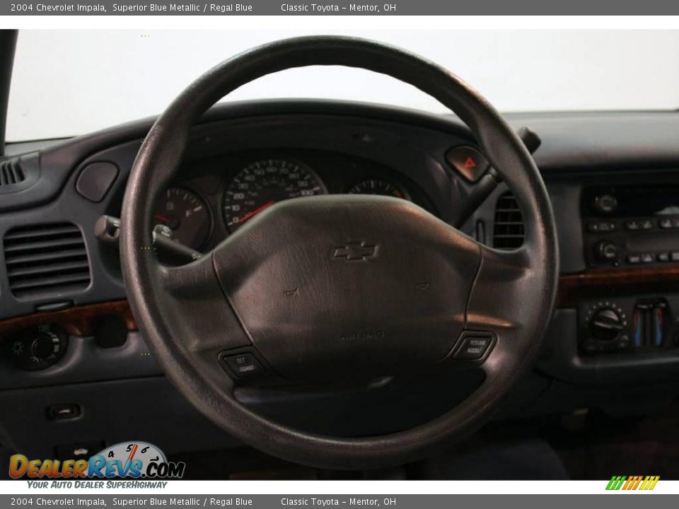 2004 Chevrolet Impala Superior Blue Metallic / Regal Blue Photo #10