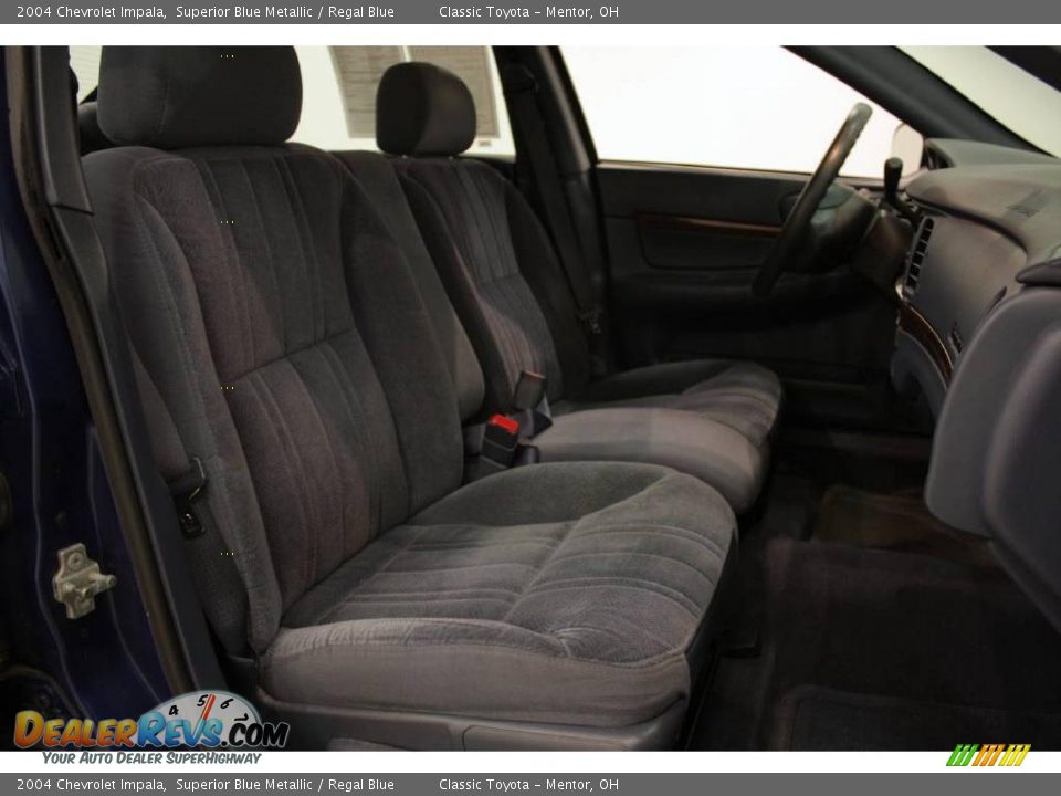 2004 Chevrolet Impala Superior Blue Metallic / Regal Blue Photo #13
