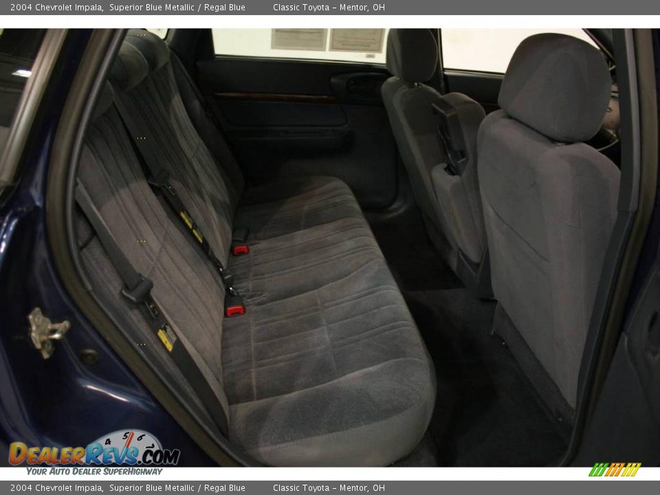 2004 Chevrolet Impala Superior Blue Metallic / Regal Blue Photo #14