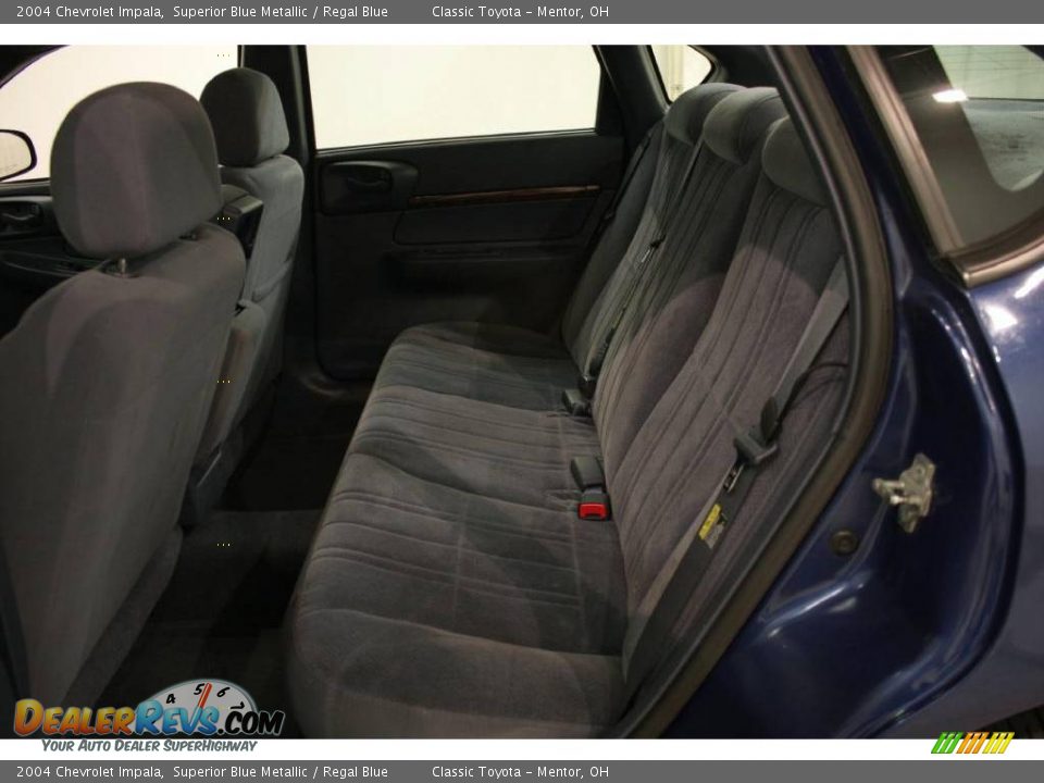 2004 Chevrolet Impala Superior Blue Metallic / Regal Blue Photo #15