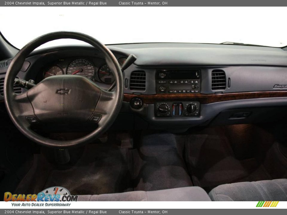 2004 Chevrolet Impala Superior Blue Metallic / Regal Blue Photo #16