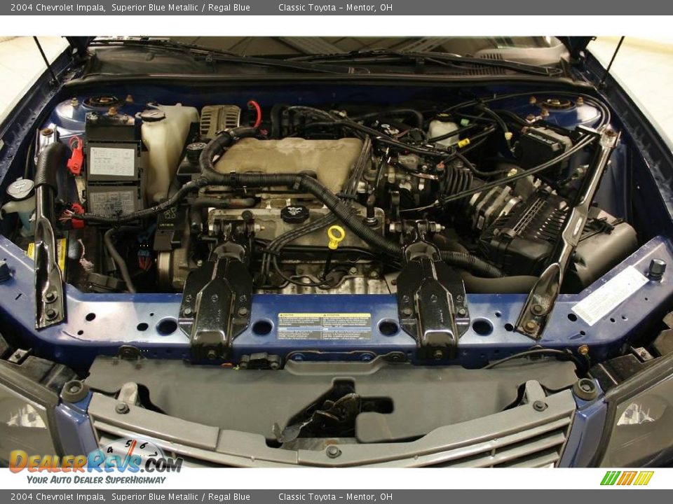 2004 Chevrolet Impala Superior Blue Metallic / Regal Blue Photo #18