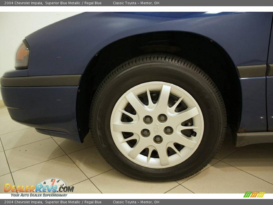 2004 Chevrolet Impala Superior Blue Metallic / Regal Blue Photo #19