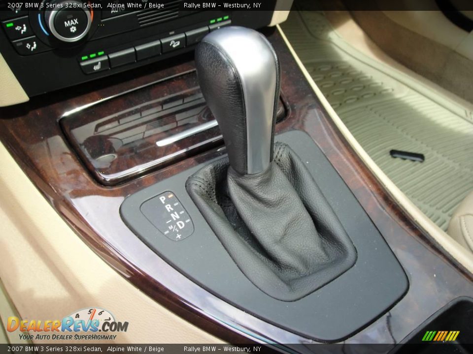 2007 BMW 3 Series 328xi Sedan Alpine White / Beige Photo #14