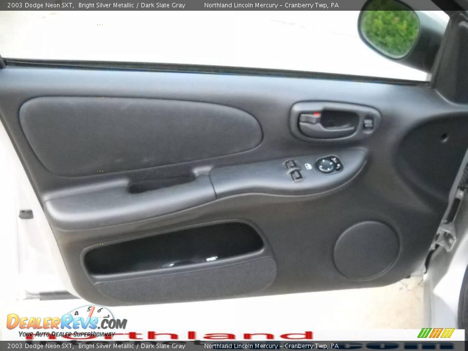 2003 Dodge Neon SXT Bright Silver Metallic / Dark Slate Gray Photo #6