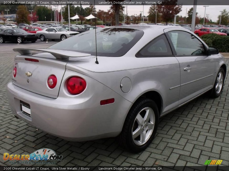 2006 Chevrolet Cobalt LT Coupe Ultra Silver Metallic / Ebony Photo #5