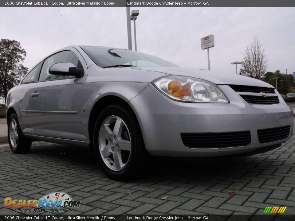 2006 Chevrolet Cobalt LT Coupe Ultra Silver Metallic / Ebony Photo #7