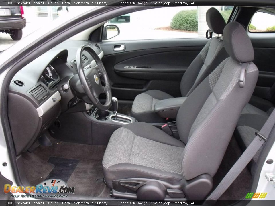 2006 Chevrolet Cobalt LT Coupe Ultra Silver Metallic / Ebony Photo #9