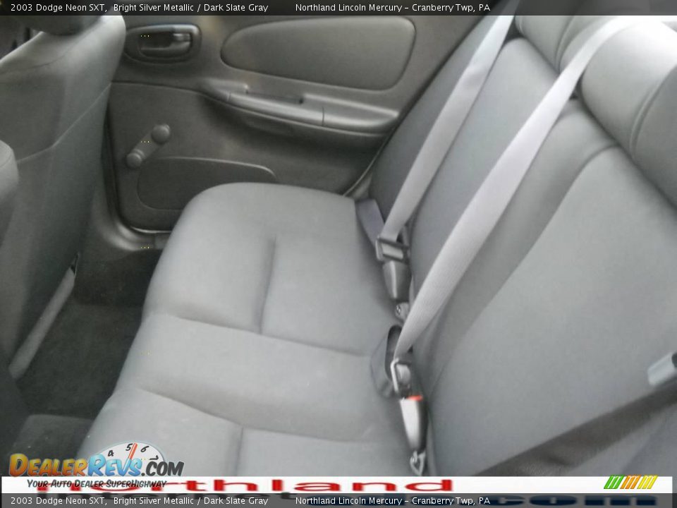 2003 Dodge Neon SXT Bright Silver Metallic / Dark Slate Gray Photo #12