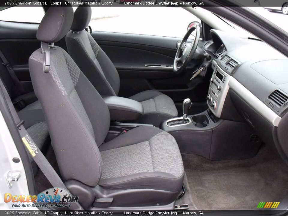 2006 Chevrolet Cobalt LT Coupe Ultra Silver Metallic / Ebony Photo #11