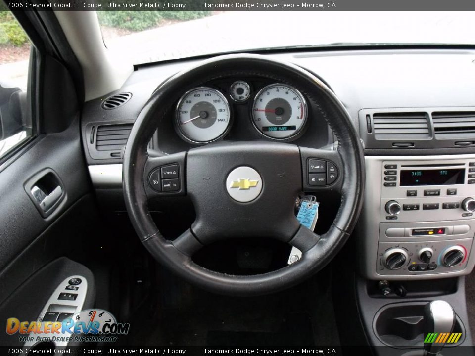 2006 Chevrolet Cobalt LT Coupe Ultra Silver Metallic / Ebony Photo #14