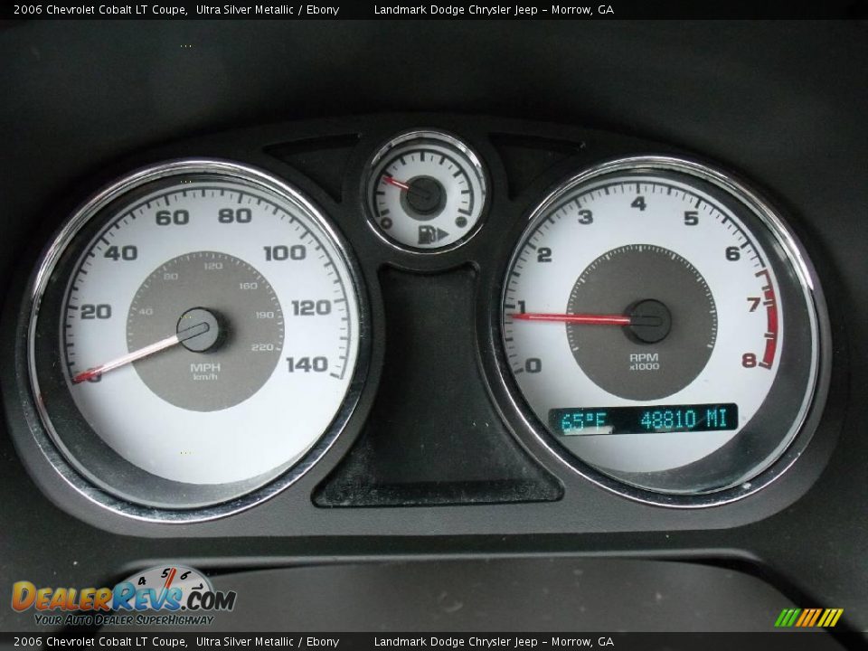 2006 Chevrolet Cobalt LT Coupe Ultra Silver Metallic / Ebony Photo #16