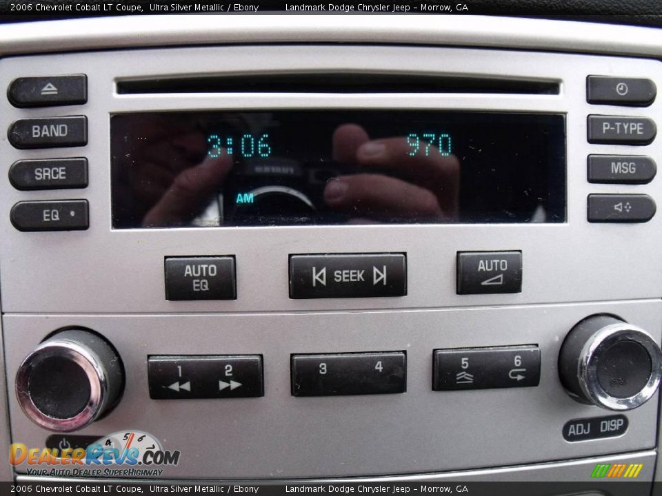 2006 Chevrolet Cobalt LT Coupe Ultra Silver Metallic / Ebony Photo #17