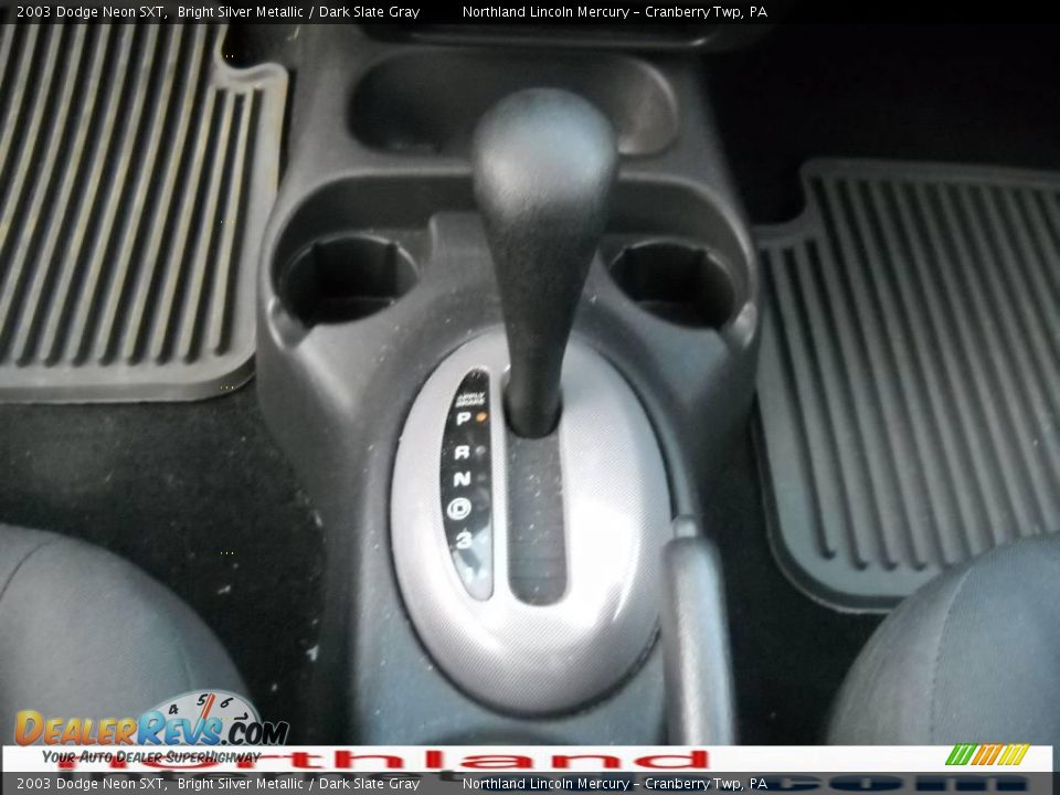 2003 Dodge Neon SXT Bright Silver Metallic / Dark Slate Gray Photo #18