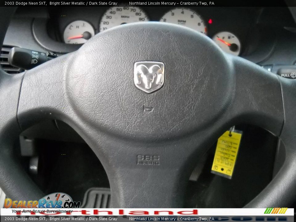 2003 Dodge Neon SXT Bright Silver Metallic / Dark Slate Gray Photo #19