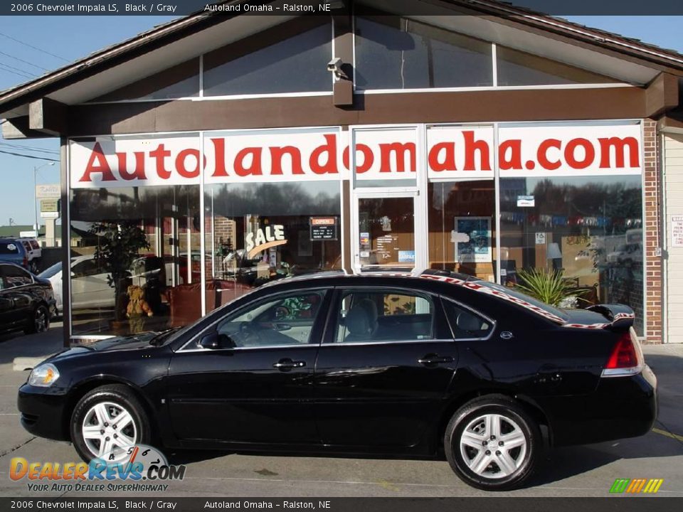 2006 Chevrolet Impala LS Black / Gray Photo #1