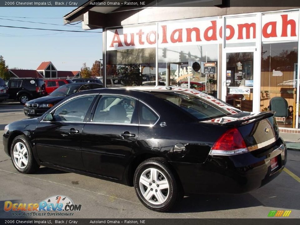 2006 Chevrolet Impala LS Black / Gray Photo #4