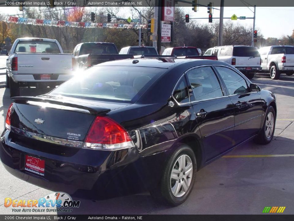 2006 Chevrolet Impala LS Black / Gray Photo #5