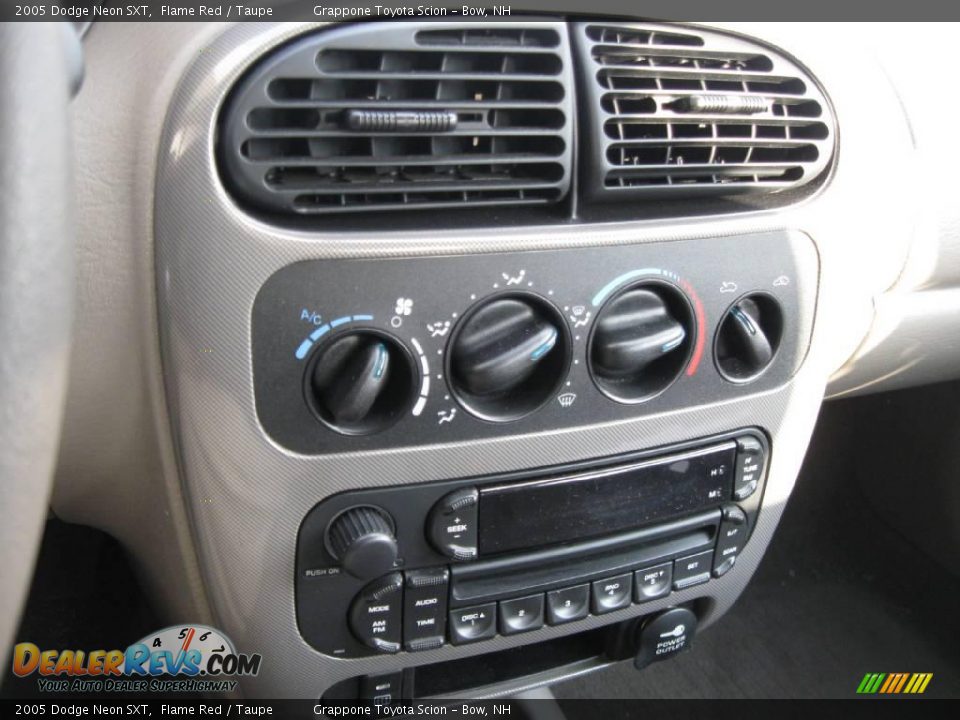 2005 Dodge Neon SXT Flame Red / Taupe Photo #7