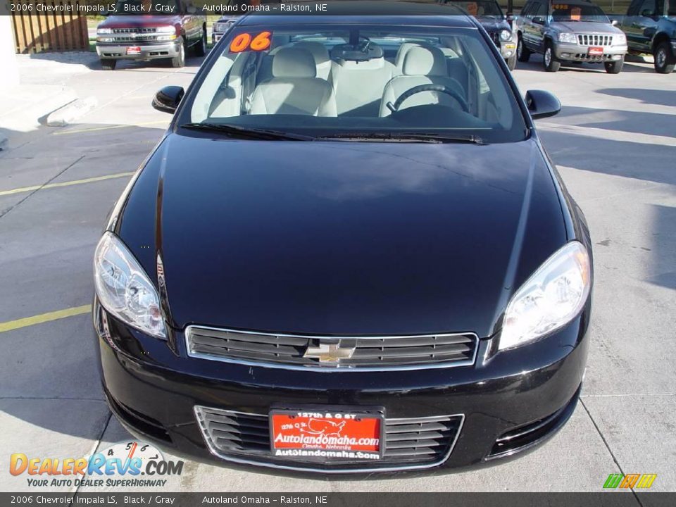 2006 Chevrolet Impala LS Black / Gray Photo #7