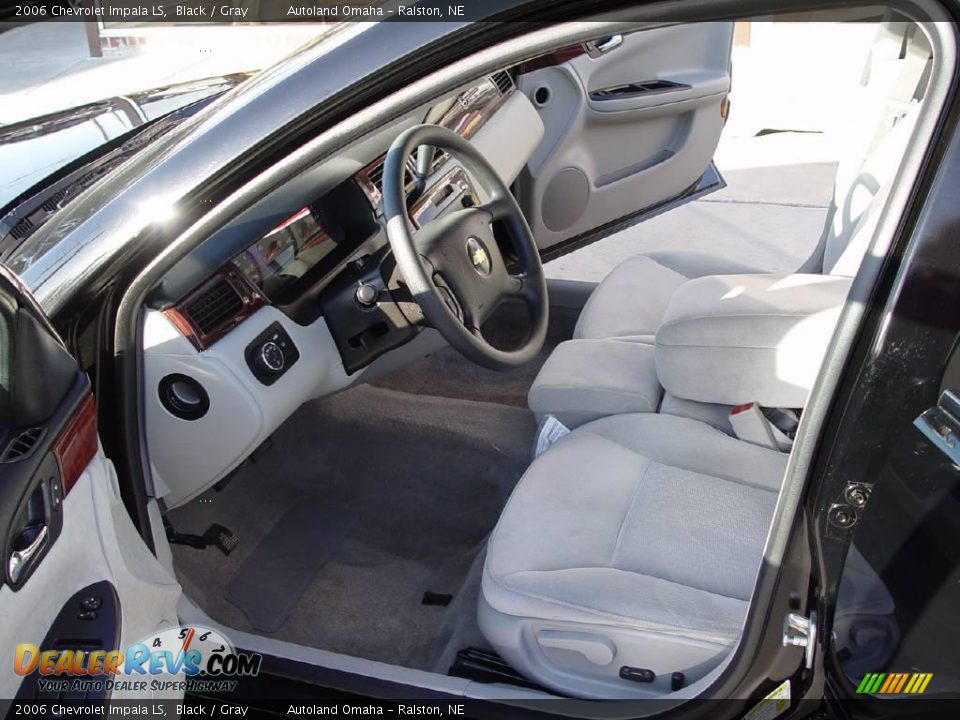 2006 Chevrolet Impala LS Black / Gray Photo #9