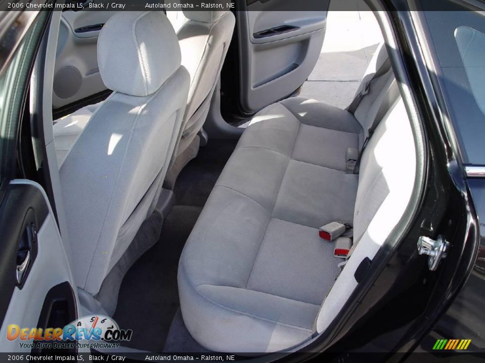 2006 Chevrolet Impala LS Black / Gray Photo #14