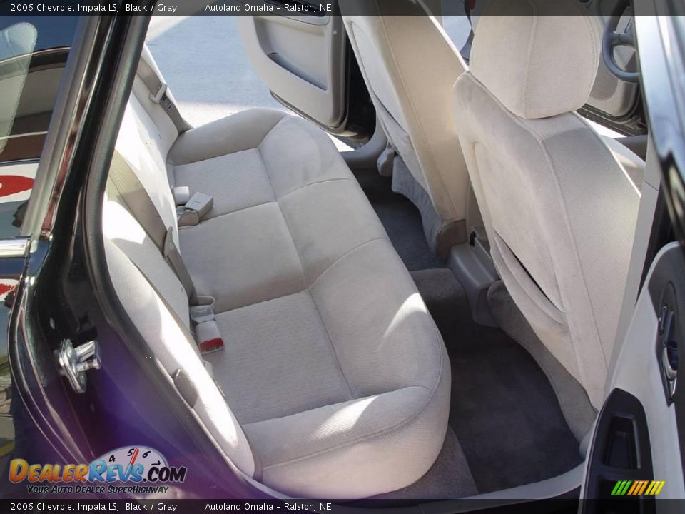 2006 Chevrolet Impala LS Black / Gray Photo #16