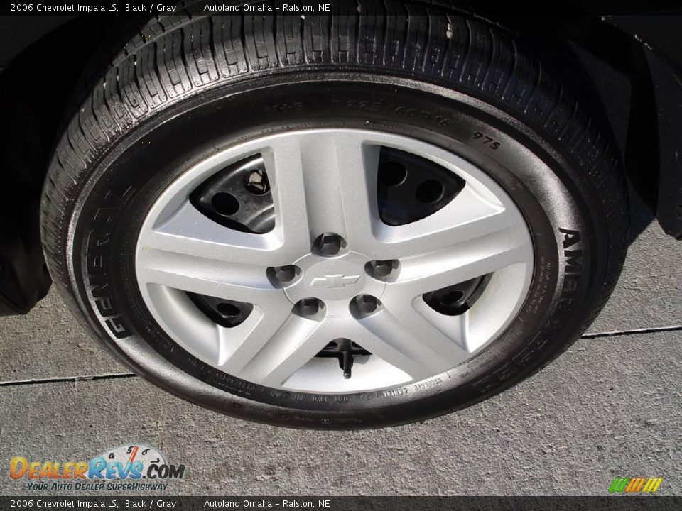 2006 Chevrolet Impala LS Black / Gray Photo #17