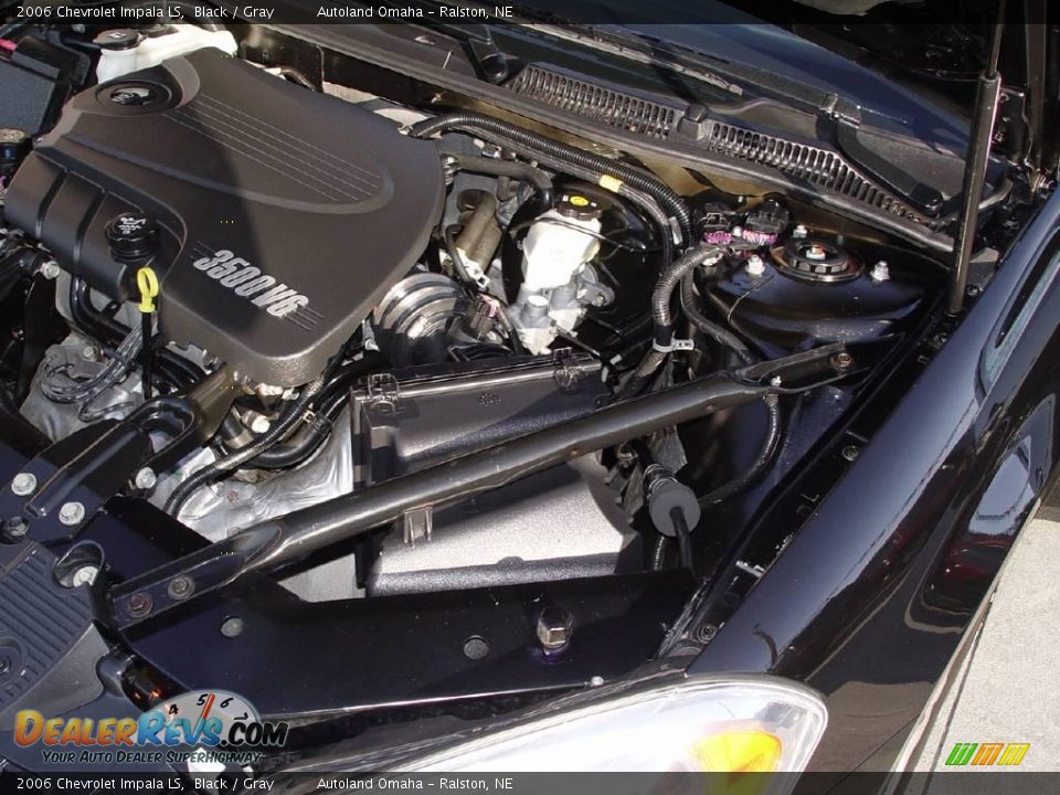 2006 Chevrolet Impala LS Black / Gray Photo #18