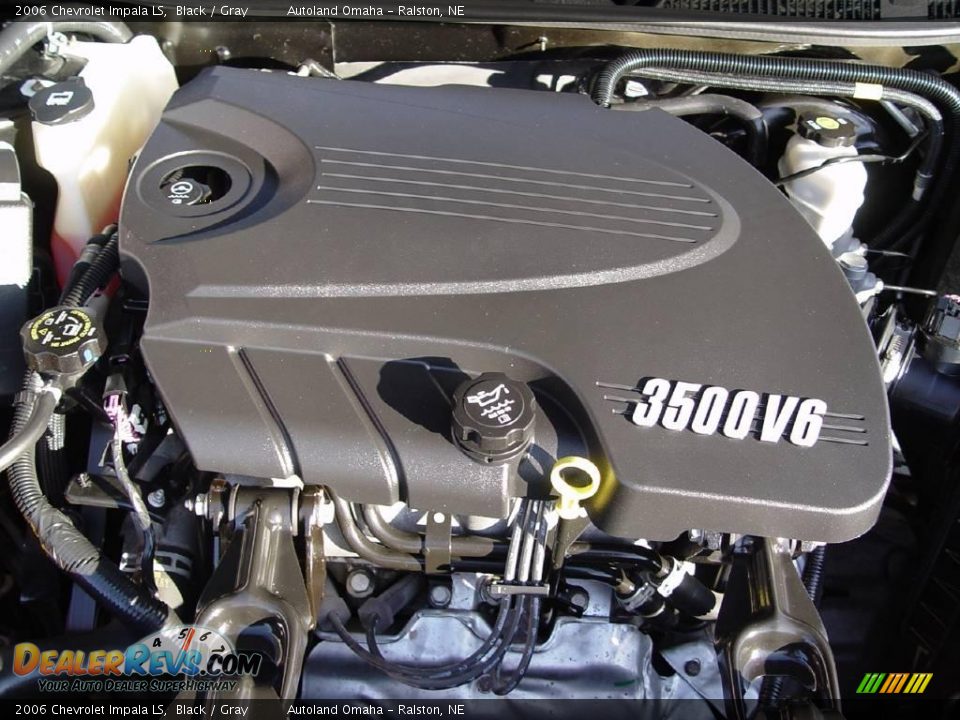 2006 Chevrolet Impala LS Black / Gray Photo #19
