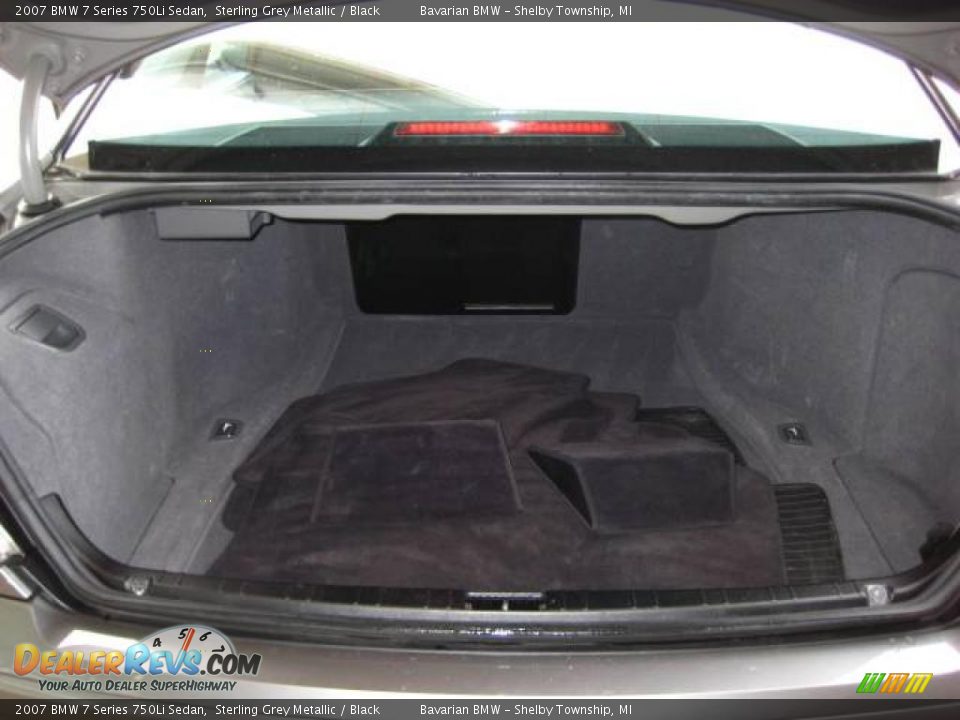 2007 BMW 7 Series 750Li Sedan Sterling Grey Metallic / Black Photo #17