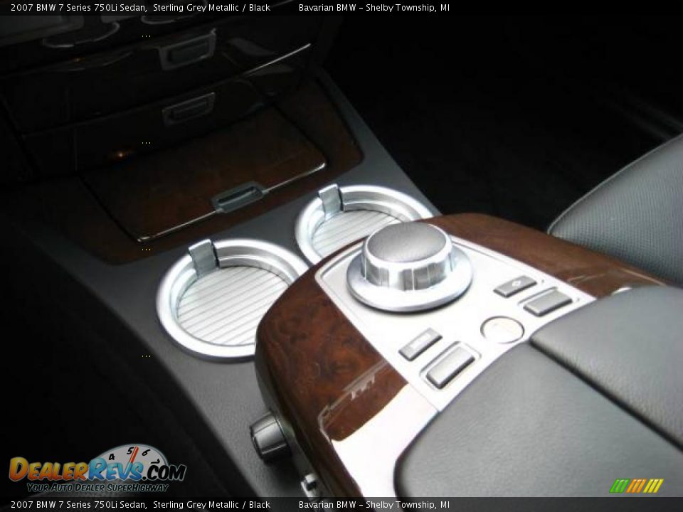 2007 BMW 7 Series 750Li Sedan Sterling Grey Metallic / Black Photo #20