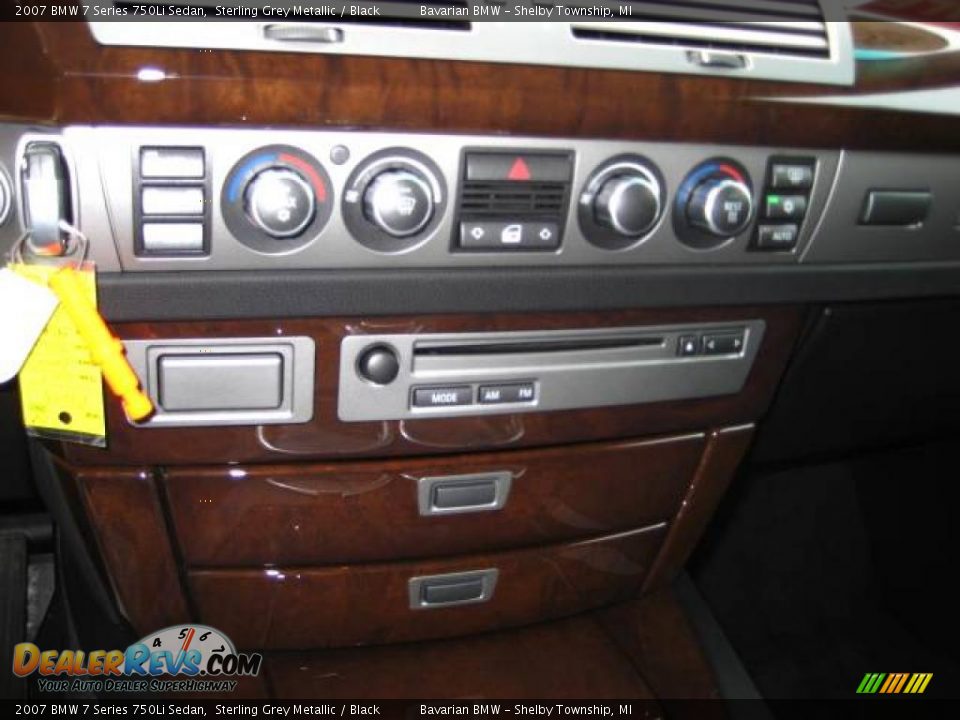 2007 BMW 7 Series 750Li Sedan Sterling Grey Metallic / Black Photo #21