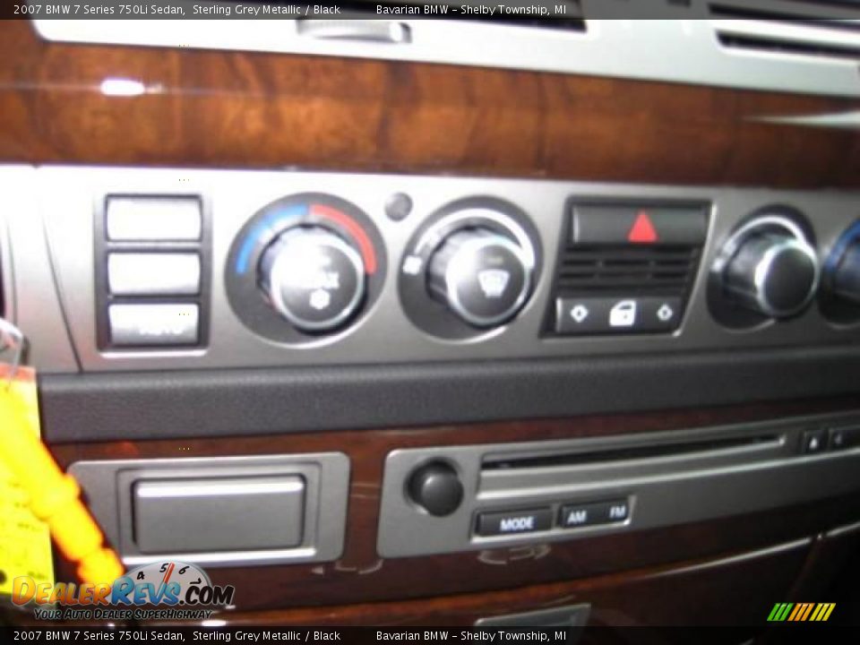 2007 BMW 7 Series 750Li Sedan Sterling Grey Metallic / Black Photo #22