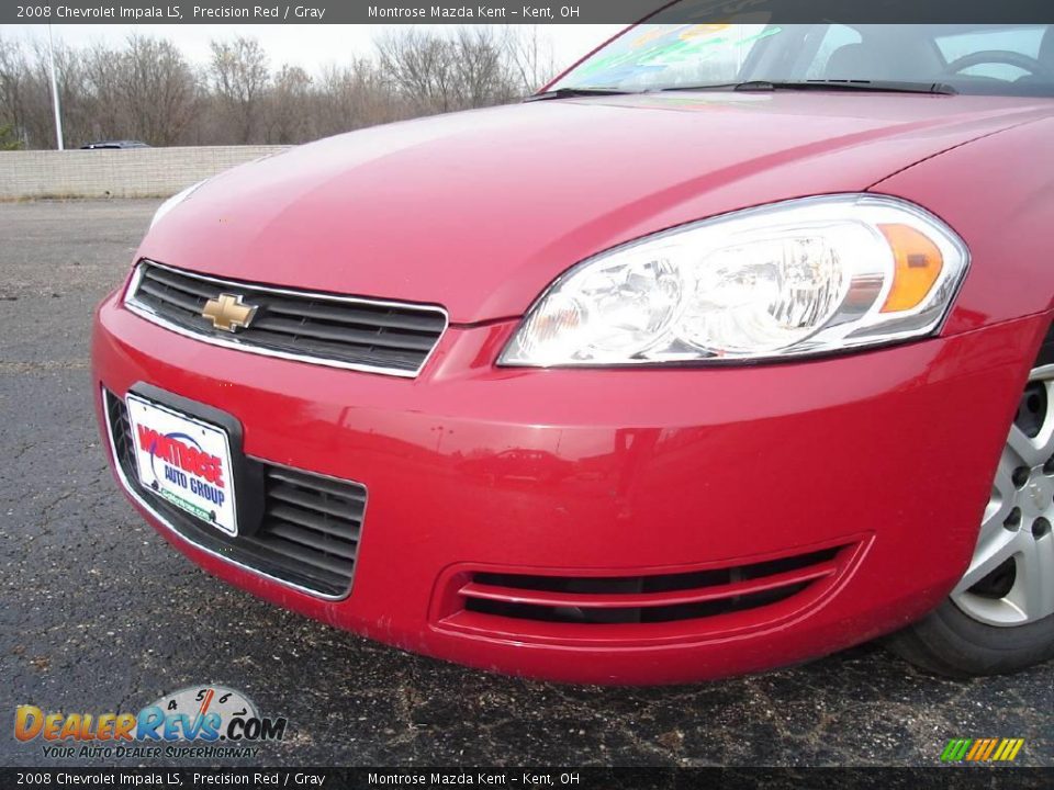 2008 Chevrolet Impala LS Precision Red / Gray Photo #9