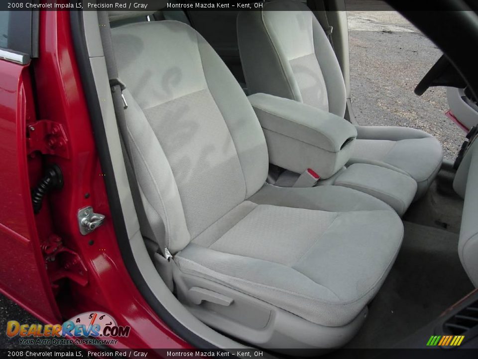 2008 Chevrolet Impala LS Precision Red / Gray Photo #13