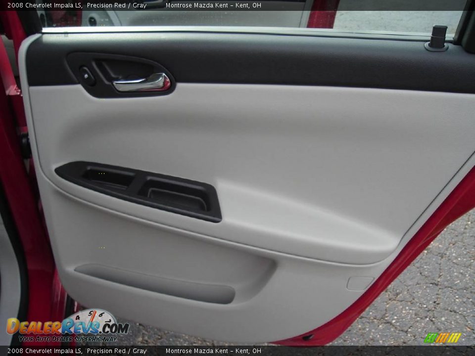 2008 Chevrolet Impala LS Precision Red / Gray Photo #17