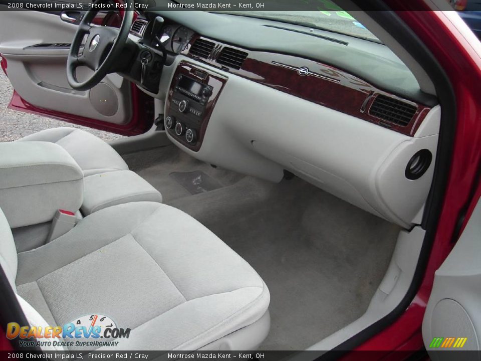 2008 Chevrolet Impala LS Precision Red / Gray Photo #19