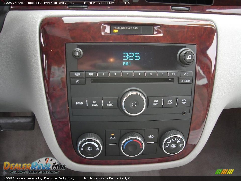 2008 Chevrolet Impala LS Precision Red / Gray Photo #27